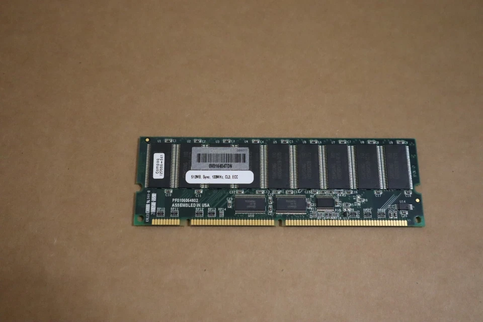 COMPAQ 127006-041 MICRON 512MB 133MHZ PC133 SDRAM DIMM - Image 3 of 4
