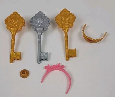 Ever After High Hair Accessories Lot Brushes, Crowns, Head Band Replacement Part