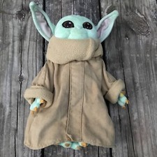 Star Wars The Mandalorian Baby Yoda Grogu The Child Plush Stuffed Animal Toy 11  
