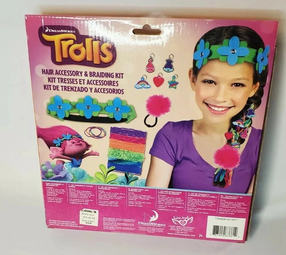 Trolls Hair Accessory & Braiding Kit Dreamworks  - Image 3 of 3
