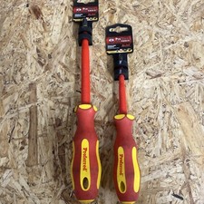 Brighton Best Proferred BBI tools x 2 Insulated screwdrivers 3 x 6" and 2 x 4"