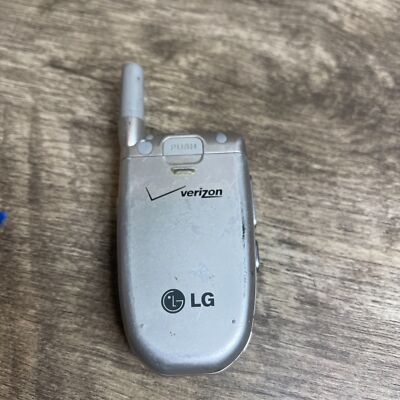 LG VX6100 Silver 0.3 MP VGA Smart Camera (Verizon) Cellular Flip