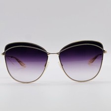 Barton Perreira Sunglasses Women Oval Gold Cateye Mod. CAPTIVANT NEW