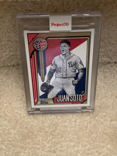 Topps Project 70 Card 544 1987 Juan Soto by Mister Cartoon #544