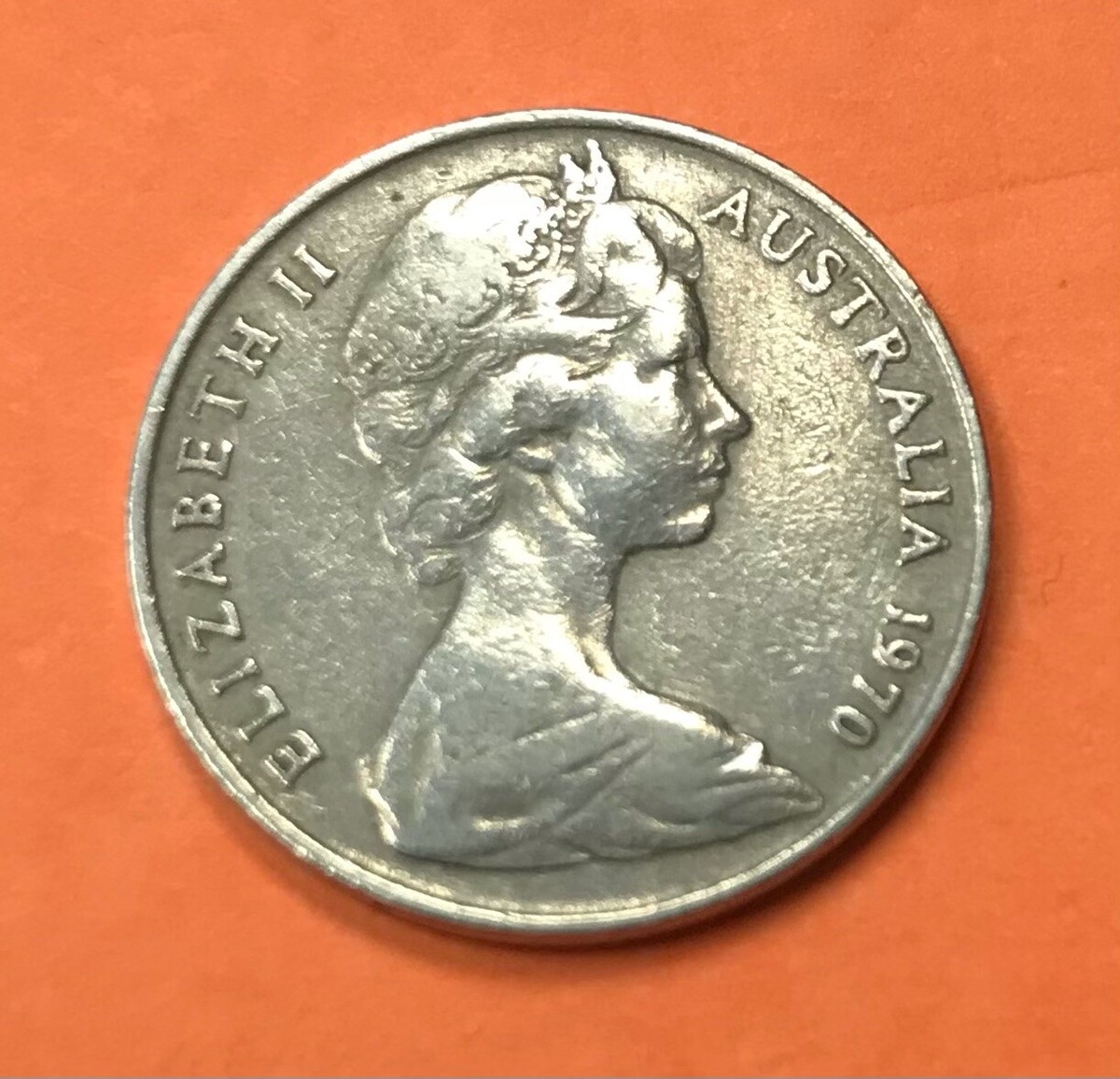 1970 ELIZABETH II AUSTRALIA 10 CENTS COIN. | eBay