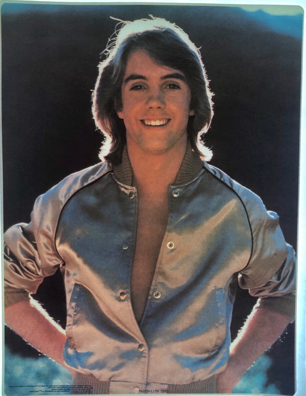 Original Vintage 1977 Shaun Cassidy Iron On Transfer … Gem