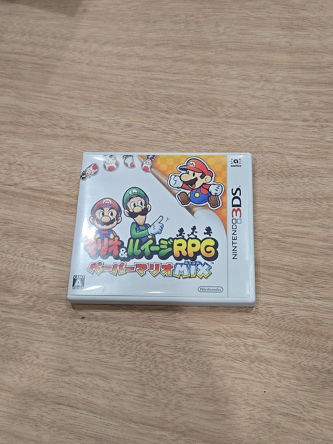 Mario & Luigi RPG Paper Mario MIX  Nintendo 3DS Japanese. US SELLER