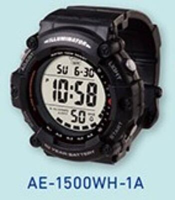 CASIO Watch Ring Collection 2nd Edition AE-1500WH-1A Capsule Toy JAPAN