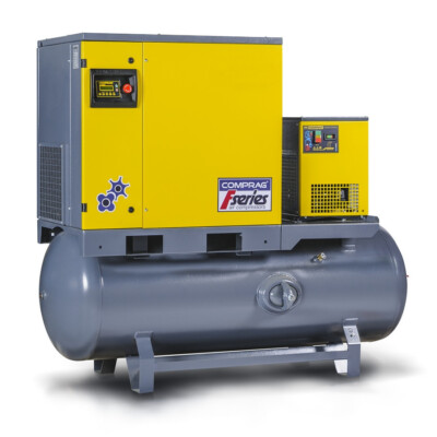 UNSER PREISHAMMER: Schraubenkompressor 5,5 kW auf 500-l-Behälter mit Trockner