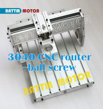 【UK】3040 CNC Router Desktop Engraving Milling Machine Aluminum Frame &43mm Clamp
