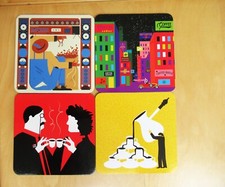 Set of 4 Nespresso Coasters Limited Edition Turkish NYC Musical Daily Rituals