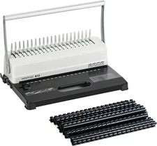 HOUYEE Manual Comb Binding Machine,19 Holes, 450 Sheets,Paper Punch Comb... 
