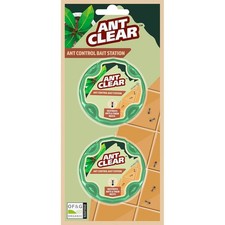 Ant Clear Bait Station Twin Pack Kills Ants and Nest Indoor Outdoor Trap