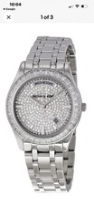 Michael Kors… Kiley Stainless Steel Pave Crystals Watch… 6144