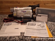 JVC GR-SXM740U Compact Super VHS-C Handheld Video Camcorder Tested EUC