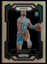 Amari Bailey #162 2023-24 Panini Prizm Prizms Silver 8078