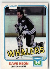 1981-82 O-Pee-Chee #129 Dave Keon