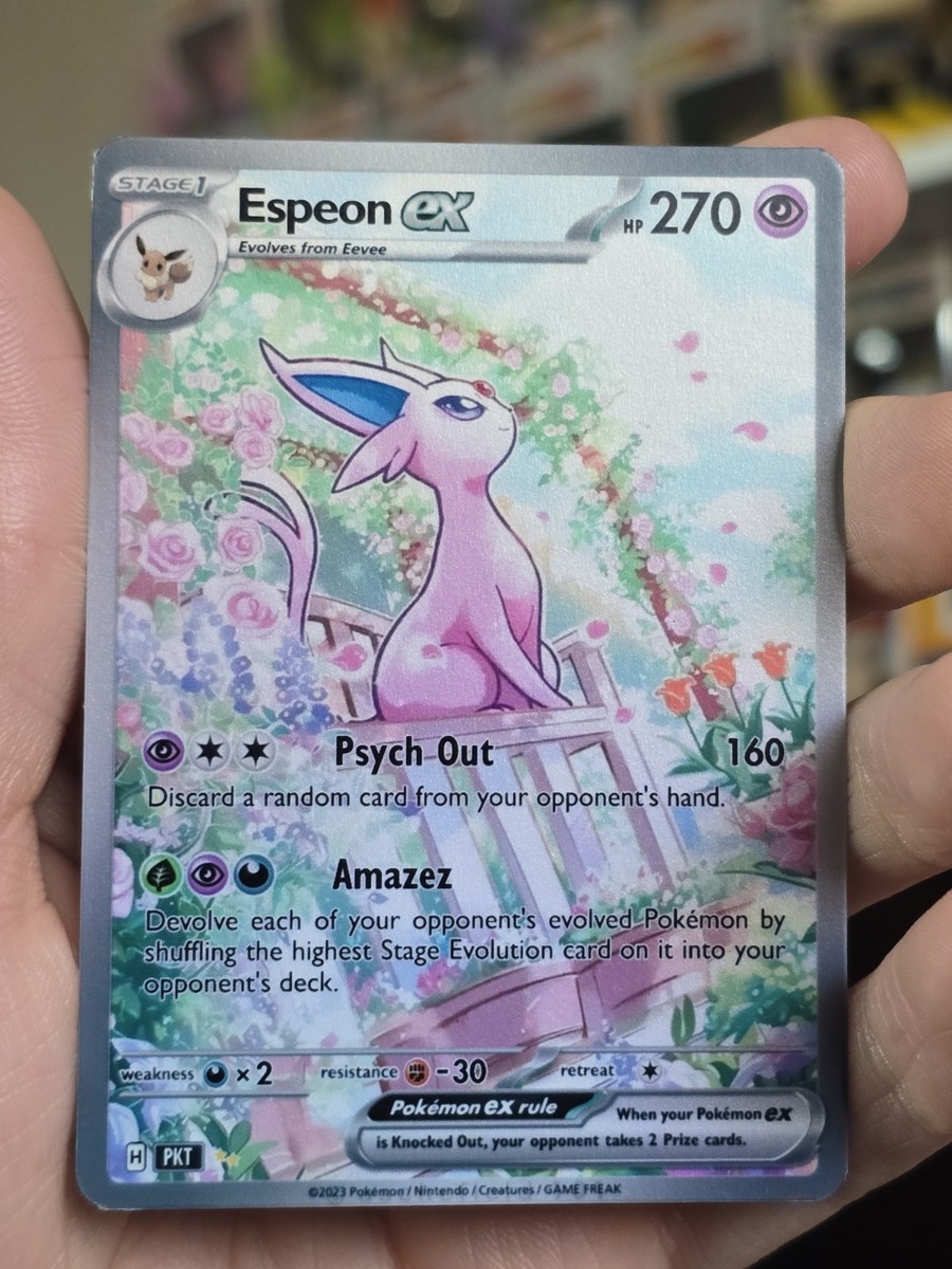 ポケモンカードゲーム ESPEON ex #211 SPECIAL ART RARE ポケモンカードゲーム ESPEON ex #211 SPECIAL ART RARE Espeon