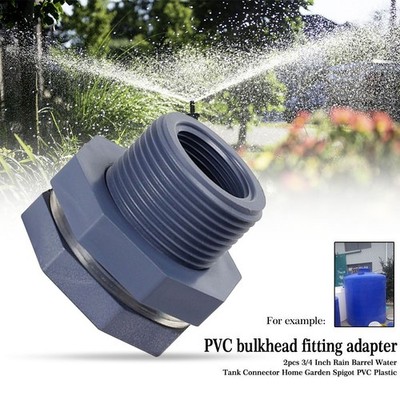 Bulkhead Fitting Adapter 6 Minutes/1''/1.2''/1.5''/2'' Internal Thread Joint