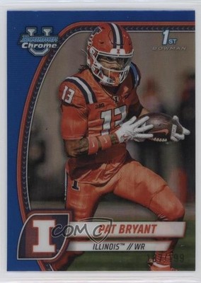 2024 Bowman U Chrome Blue Refractor 187/199 Pat Bryant #142 1gg4