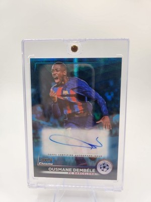 2022-23 Topps Stadium Club Chrome UEFA Club Competitions Autographs /75