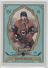 2009-10 Upper Deck Champ's Green Martin Havlat #53 0a4