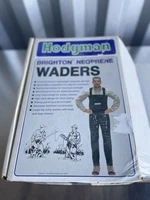 Hodgman Brighton 3.5mm Neoprene Waders Men's Size L Stout IOB