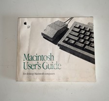 Macintosh User's Guide 030-2651-C Used 90 s Vintage