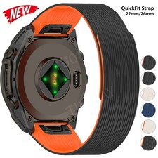 20mm Quick Fit Silicone Watch Band Strap For Garmin Fenix 8/7S/6S/6S Pro/5S Plus