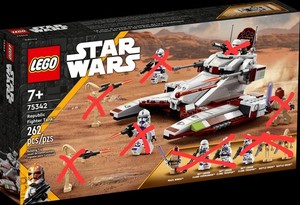 Lego Star Wars Republic Fighter Tank 75342 | eBay