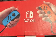 Nintendo Switch Original Neon Joy Con System Console Case EMPTY RETAIL BOX ONLY