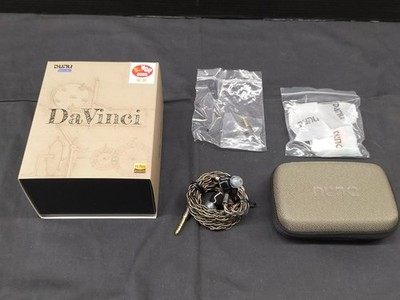 DUNU DaVinci 2DD+4BA Hybrid IEM Earphones Q-Lock 3.5/4.4mm Japan