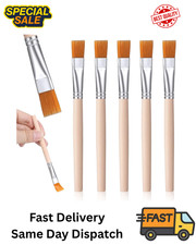 5 PCS Small Paint Brushes, Trim Thin Paint Brushes for Walls, Small Paintbrush