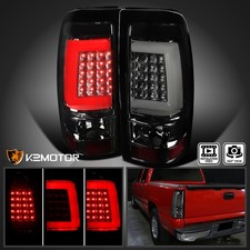 Fits 2003-2006 Chevy Silverado 1500 2500 Smoke Led Tail Lights Brake Lamps Lhrh Fits 2003-2006 Chevy Silverado 1500 2500 Smoke Led Tail Lights Brake Lamps Lhrh
