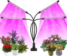 LED Grow Light Full Spectrum 2/4 Heads Plant Lamp for Indoor Plants Seedlings US
