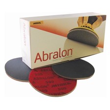 Mirka Abralon 6" Bowling Ball Sanding Pads Hook  Loop Mix  Match, 20 Discs 
