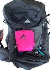 VERY GOOD COND Gregory Jade 63L Liter W’s S BACKPACK Raincover +Daypack $279 REI