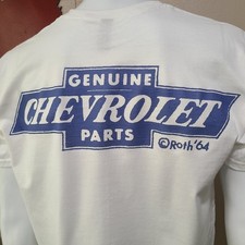 Vintage RACE/GASSER/DRAG T-shirt GENUINE CHEVROLET PARTS