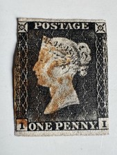 3 penny Black Stamps