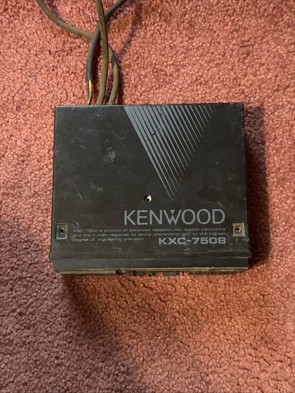 Kenwood KXC-7508 Cassette Deck UNTESTED