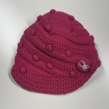 Spyder Kid s Winter Hat Pink Knit Beanie