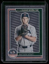 Matthew Wyatt 2022 Panini USA Baseball Stars & Stripes Base Longevity USA #42