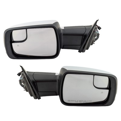 Mirrors For 2019-22 Ram 1500 LH and RH Power Heated Power Fold with Signal Light
