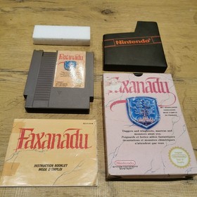 Faxanadu - Nintendo NES - Jeu avec Boite et  Notice -Bon &eacute;tat Version NES-FX-FRA
