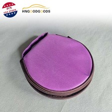 Oxford CD Discs Holder Case DVD Storage 20 Disc Bag Pouch Wallet Car Travel Home
