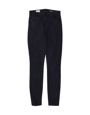 GAP Damen High Rise Skinny Jeans W25 L29 Navy Blau Baumwolle BF08