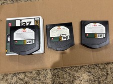 Lot of 3 Iomega Jaz 2 GB Disk PC Formatted TESTED