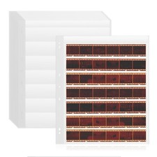 25 Pcs 35mm Negative Sleeves - Acid-Free 25 sleeves, Clear