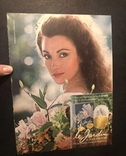 Vintage 1980’s Max Factor Perfume Magazine Ad 0C25