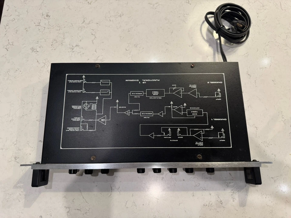 Preamplificador de instrumento Peavey IP-1 con ecualizador, ecualizador, rack vintage, raro Foto 4 de 4